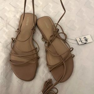 Brand new strappy express sandals!